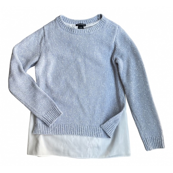 Club Monaco 2 Layer Cotton Sweater - Picture 1 of 5